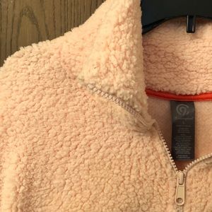 CHAMPION Peach Sherpa Pullover